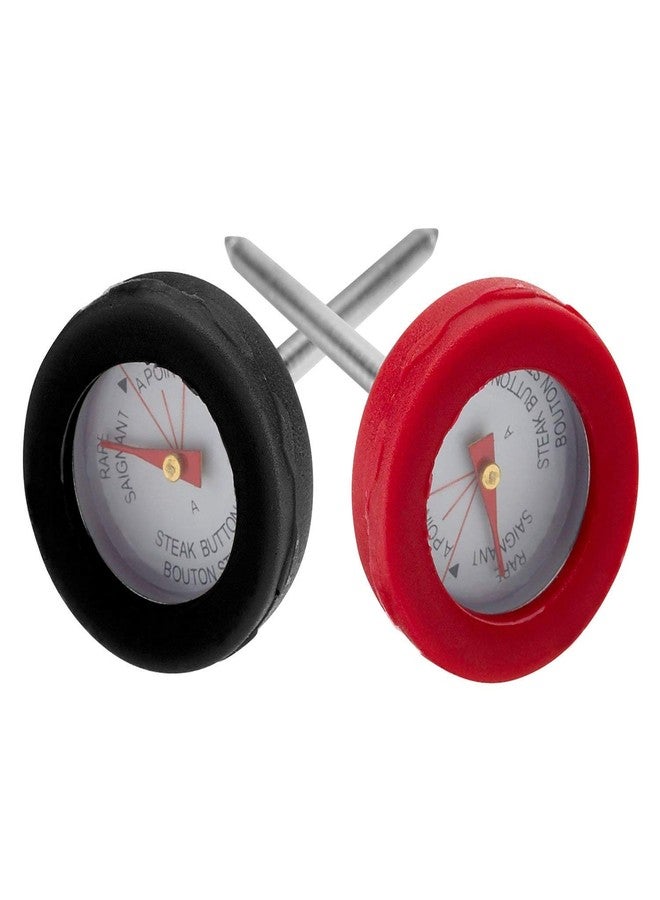 غريلبرو مجموعة شولبرو 11381 من 4 موازين حرارة صغيرة للحوم مع إطار، أسود - Image 5