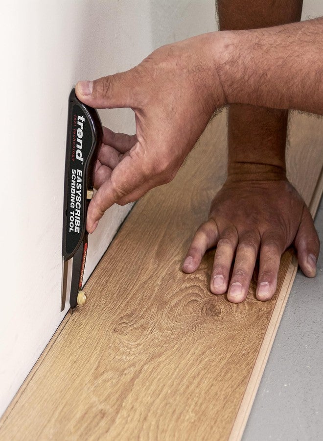 Trend EasyScribe Scribing Tool, Accurate Scribing Solution for Carpenters, Joiners, Tilers, Kitchen & Shop Fitters, E/SCRIBE, Black - Image 4