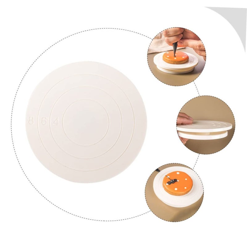Manual Rotating Cookie Turntable Lightweight Sturdy Baking Decorating Holder - Image 4