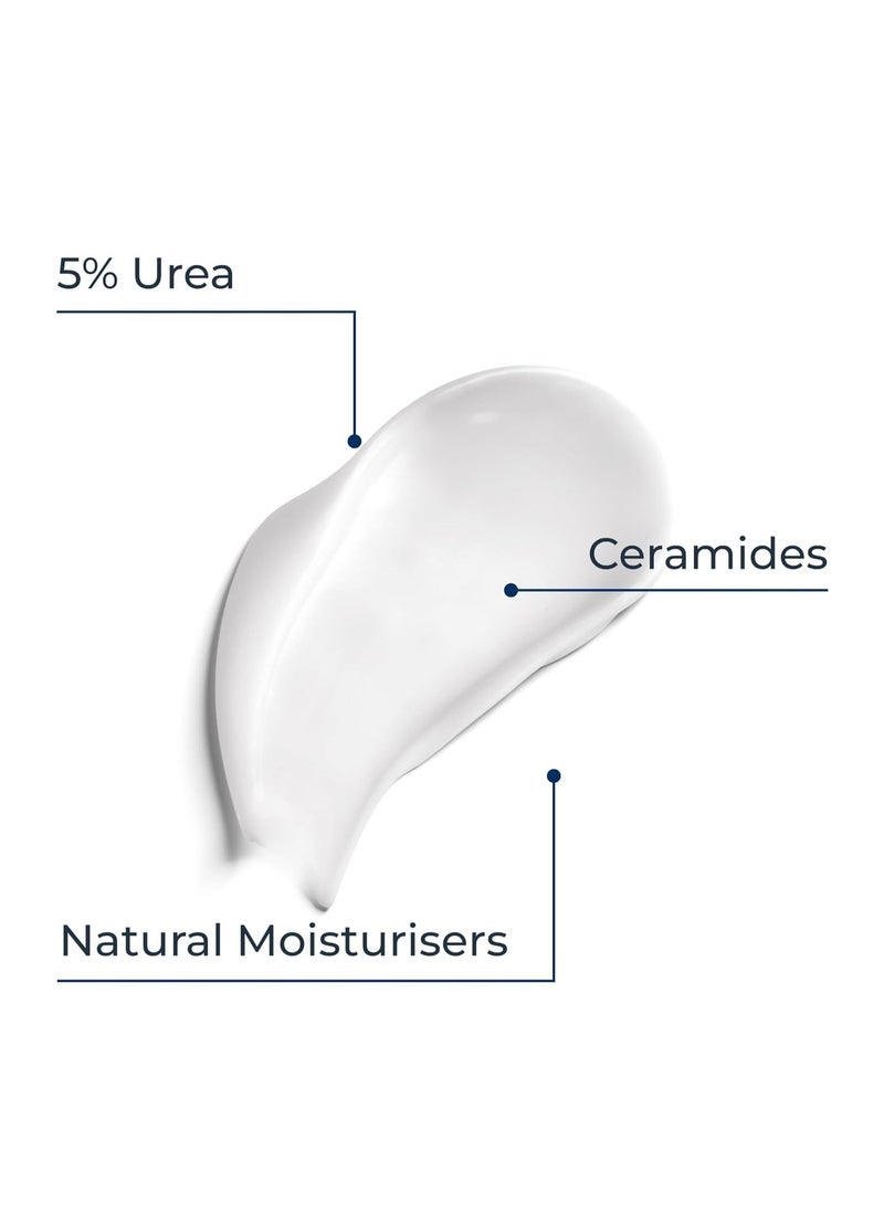 يوسيرين كريم يوسيرين يوريا الاصلي للبشرة الجافة لوشن تصحيح اضافي يوريا 10% أبيض 400 مل - Image 4