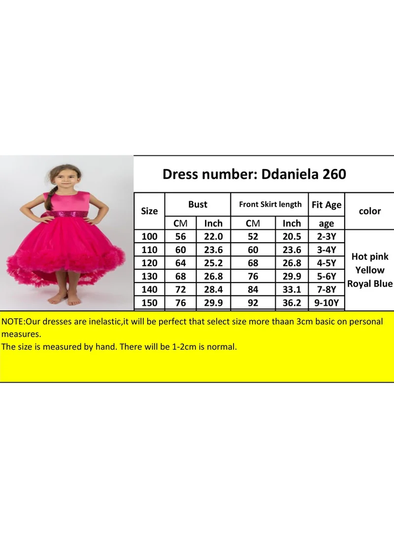 D'Daniela D'Daniela - Princess Tutu Party Dress for Girls Light Pink