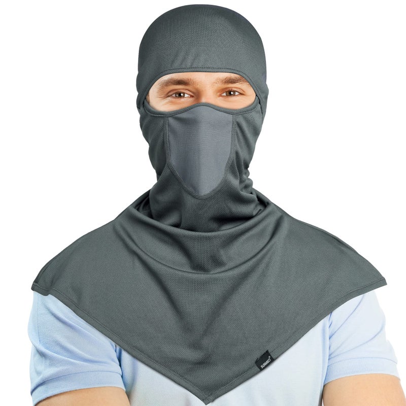 SUNMECI Balaclava - Summer Sun Protection Motorcycle Fishing Sun mask Breathable Windproof Long Face Mask for Men Women  - Image 1