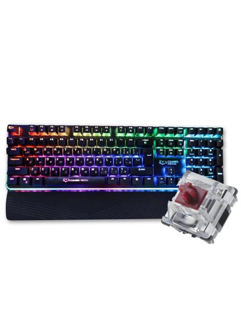 Camel Tech Sahara Keyboard/Red Switch - Black