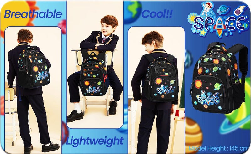 Frantic RR4Zipper Waterproof Polyester 26 L School Backpack School Bag Daypack Picnic Bag For Boys & Girl - Image 5