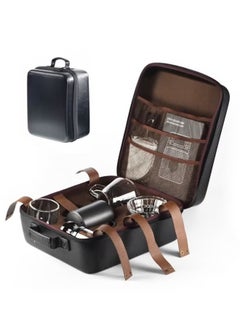 MOCOM V60 Pour Over Coffee Maker Set with Coffee Kettle, Scale, Glass Dripper, and Travel Case - Portable Manual Coffee Kit for Camping, Traveling, and Home Brewing - Perfect Coffee Gift Set for Coffee Enthusiasts  - Image 4