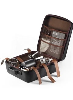 MOCOM V60 Pour Over Coffee Maker Set with Coffee Kettle, Scale, Glass Dripper, and Travel Case - Portable Manual Coffee Kit for Camping, Traveling, and Home Brewing - Perfect Coffee Gift Set for Coffee Enthusiasts  - Image 2