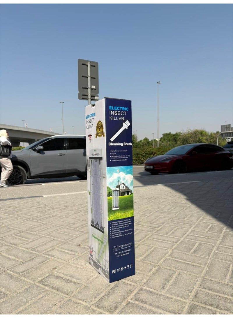 Electric Insect Killer / Pest Killer Effective Protection at Home or Office (2x20W Dual Lamp) - Image 4