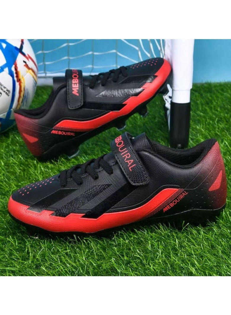 SKT Shiketro Children's Low-Top Non-Slip Four Seasons Outdoor Artificial Turf Football Boots Comfortable Training Shoes - Image 4