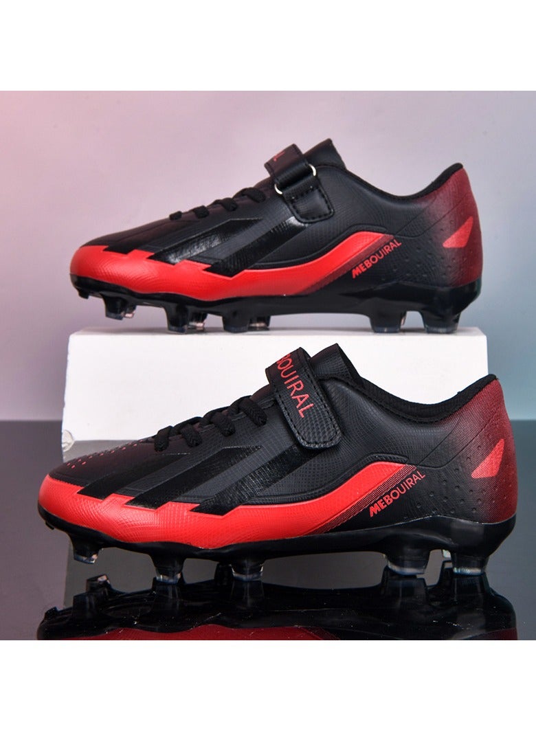 SKT Shiketro Children's Low-Top Non-Slip Four Seasons Outdoor Artificial Turf Football Boots Comfortable Training Shoes - Image 2