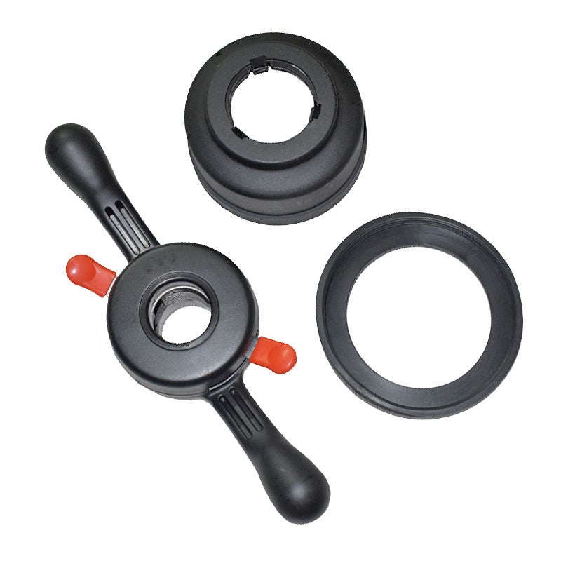 Supply balancing machine accessories quick locking nut mechanical handle tire fixture tire opening and closing movable handle(40*4 size with bowl) - Image 1