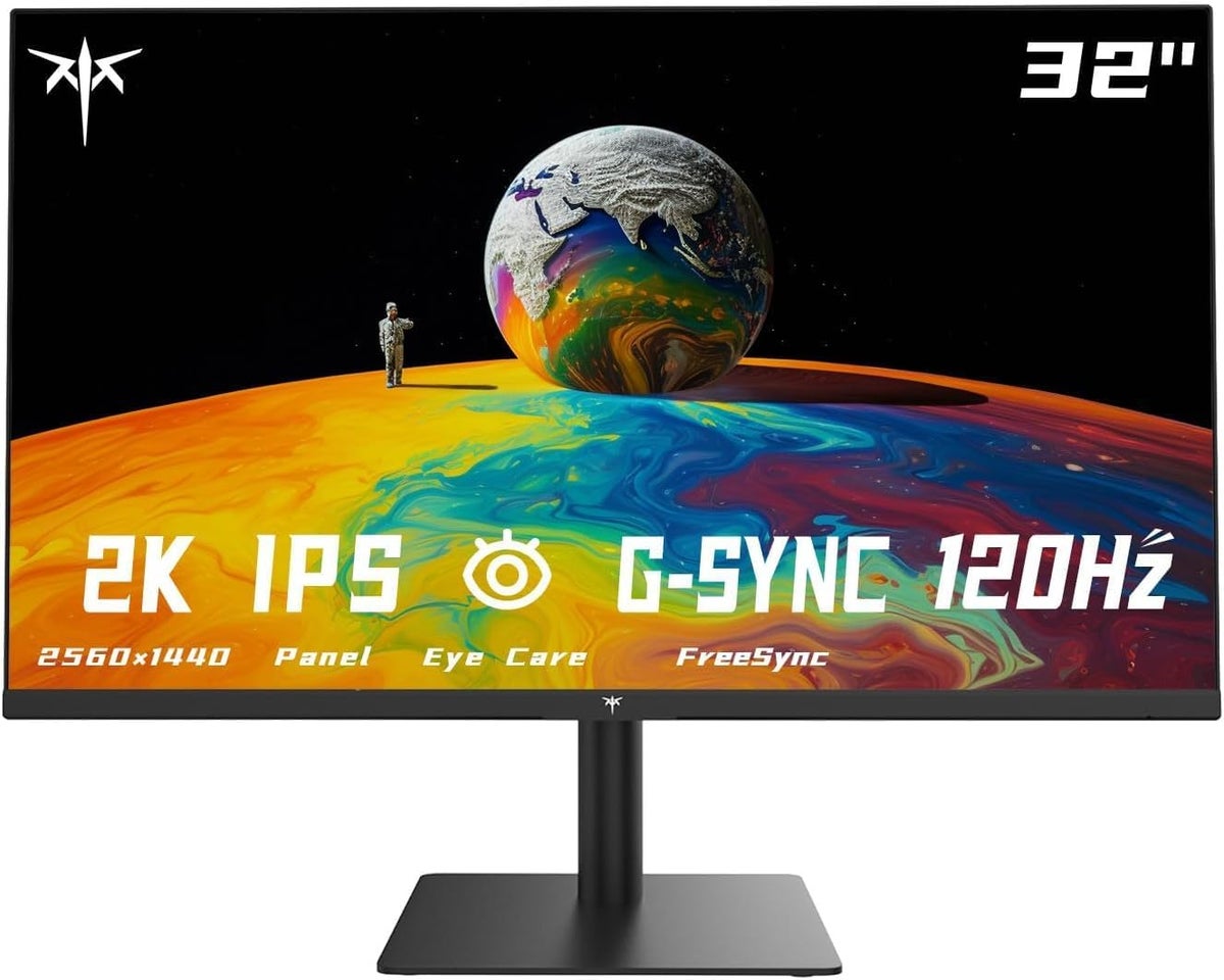 Generic Generic Computer Monitor Ips 1440p Monitor H32t13 Bezels HDR10 Ports Tilt Adjustable Eyecare Ideal For Business Office And Casual Gaming IPS1440p 32 inch Z51211A90ABF781F56E5EZ
