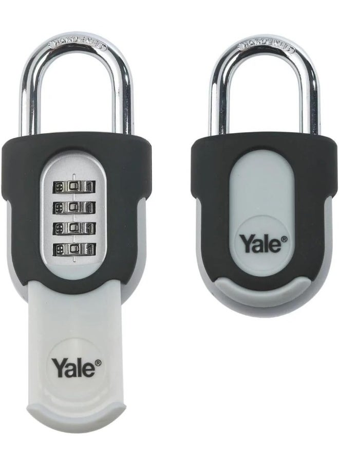 Yale Y879/55/130/1 Combination Padlock with Protective Cover, 50mm  - Image 1