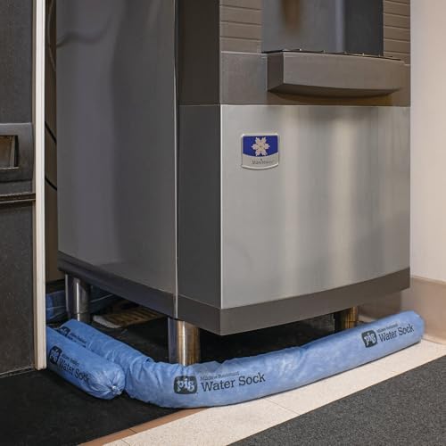 PIG Mildew-Resistant Absorbent Sock - Water Absorbing Snake - 3" x 48" - 1-Gal Absorbency - Pack of 2 - PM50070 - Image 5