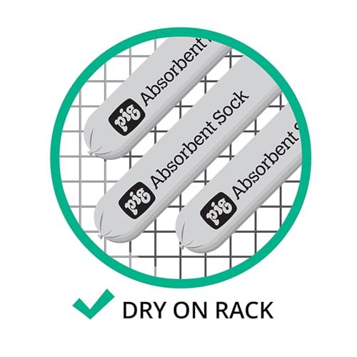 PIG Mildew-Resistant Absorbent Sock - Water Absorbing Snake - 3" x 48" - 1-Gal Absorbency - Pack of 2 - PM50070 - Image 4
