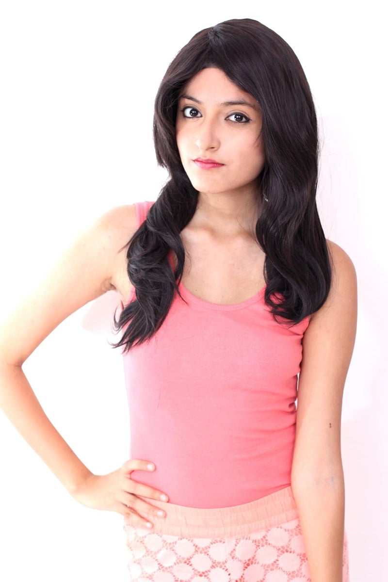 Ritzkart Hair Wig Feel Feeling Black Medium Straight Hair Cc11 Ht3 Black - Image 1