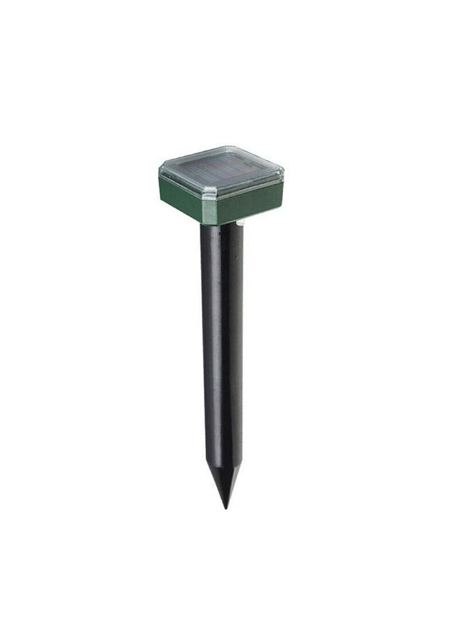 Generic Solar Mole Repellent Ultrasonic Outdoor Powered Sonic Deterrent - Mole Stopper Scare Vole for Lawn Garden & Yard Home - Groundhog Repeller Snake Rodent Gopher Spikes Chaser Pest Control  - Image 2