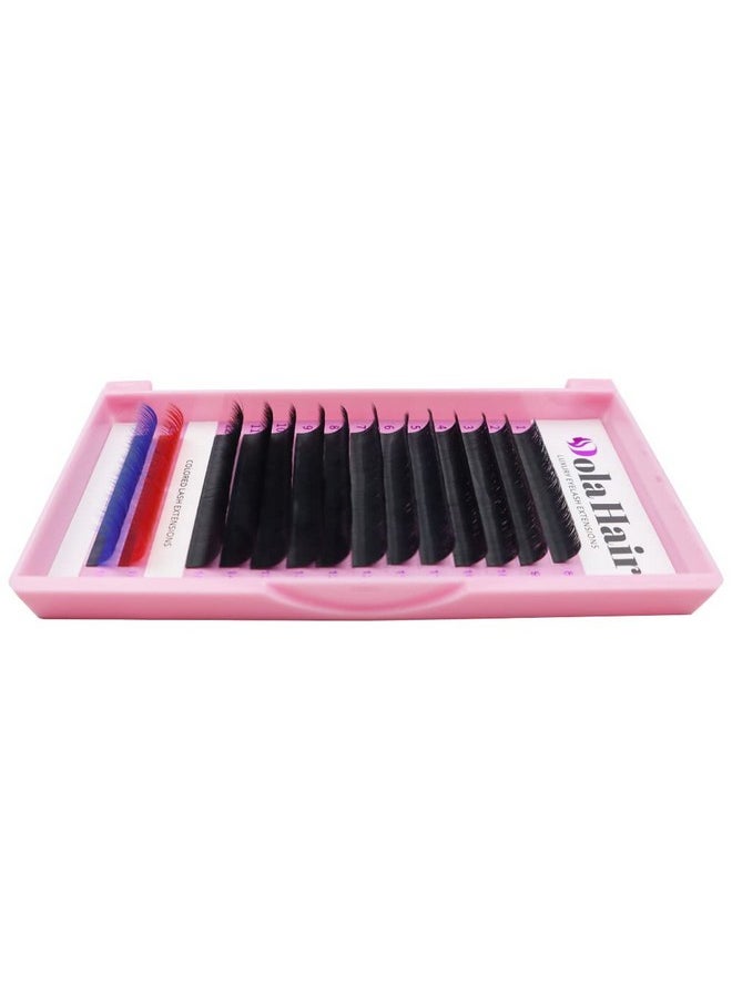 Dolahair Eyelash Extension D Curl 0.05Mm Thickness 815 Mm Mixed Lengths Cccddd Curl Selffanning Lashes Volume Lashe Trays Easy Fanning Lash Trays Supplies 14 Lines Plus 2  - Image 4