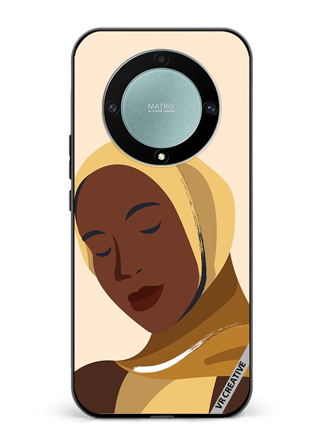 VR CREATIVE Protective Case Cover For Honor X9b Cartoon Woman Shape Design Multicolour - Image 1