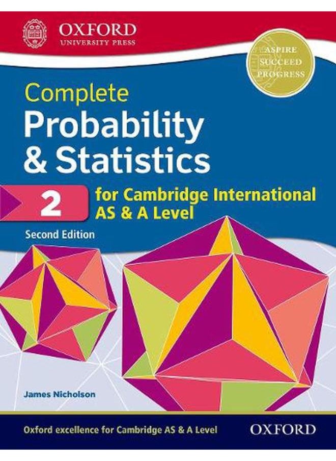 Complete Probability & Statistics 2 for Cambridge International AS & A Level - Product Bundle  Ed   2 