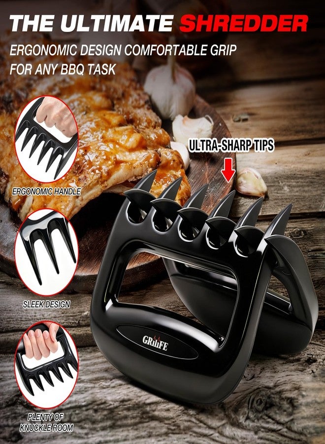 GRiliFE Meat Shredder Claws, BBQ Accessories Gifts for Men Dad Husband Son Boyfriend Him Birthday, Versatile Bear Claws for Pulled Pork, Chicken Shredder Tool for Grill, Smoker, Barbecue - Image 4