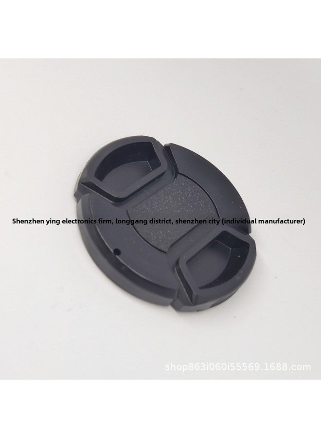 52mm Middle Pinch Wordless Camera Lens Cover 67mm SLR Camera Lens Protection Cover Dust Cover Anti-loss Rope-Color:【52mm】special Cover For Mobile Phone Filters  - Image 4