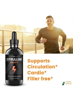 Health & Household Think Above L-Citrulline Dl Malate 2:1 Liquid Drops Supplementm - 250 Mg Per Serving - 30 Day Supply - Dropper Top  - Image 2