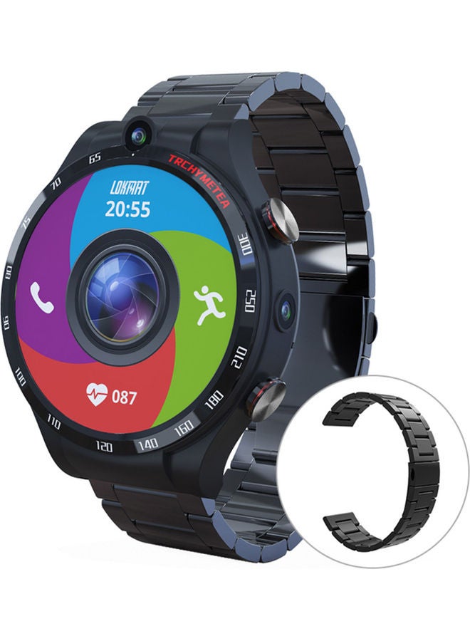 NIBEMINENT Stainless Steel Watch Band Black