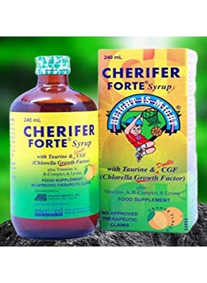 Cherifer شراب شيريفر فورت مع التورين وعامل نمو الكلوريلا المزدوج 240 مل - Image 2