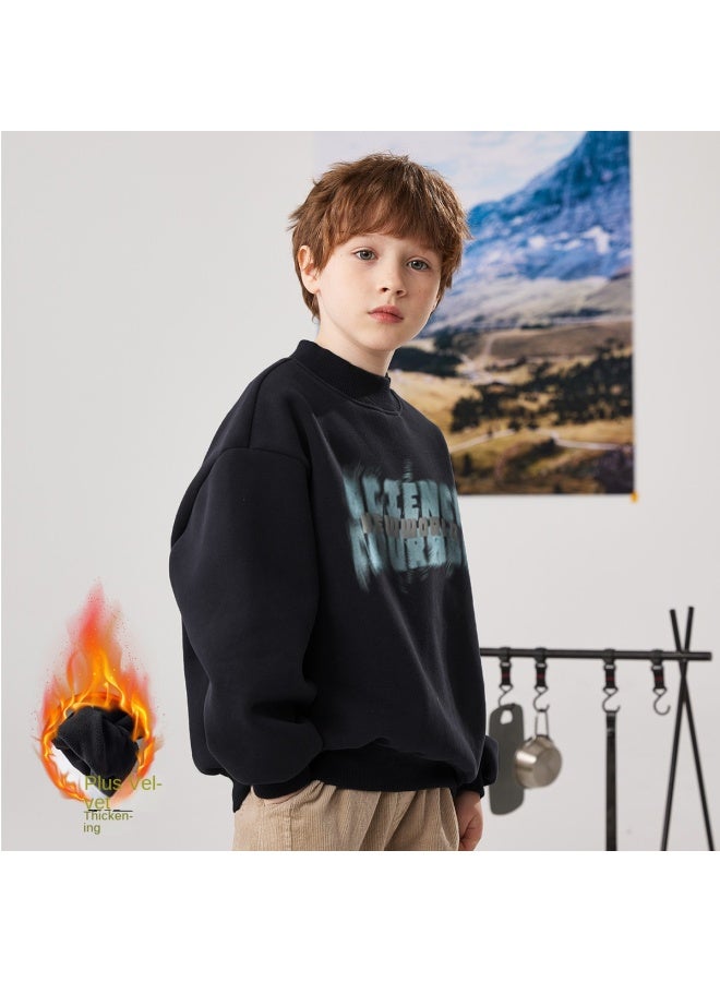 مكد هوديس مزود ببطانة من الف fleece للرجال والنساء للأطفال، ملابس داخلية دافئة ومبطنة للأطفال بأكمام طويلة، ملابس علوية للأطفال بمقاسات متوسطة وكبيرة - Image 5