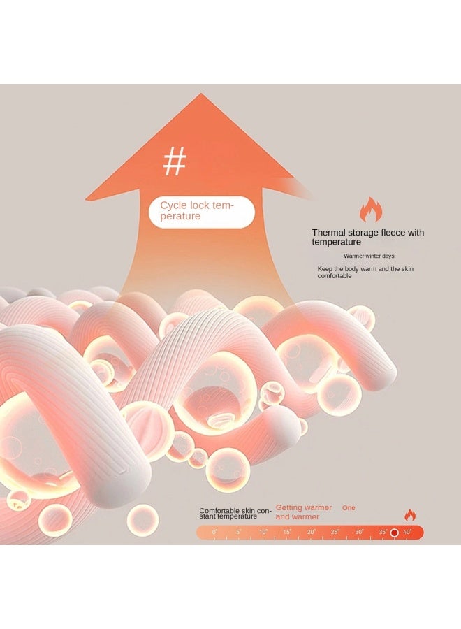 مكد هوديس مزود ببطانة من الف fleece للرجال والنساء للأطفال، ملابس داخلية دافئة ومبطنة للأطفال بأكمام طويلة، ملابس علوية للأطفال بمقاسات متوسطة وكبيرة - Image 3