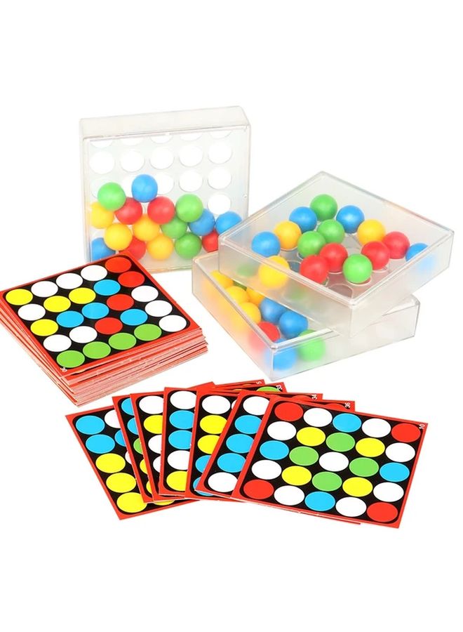 Finger Ball Game With 12 Cards Educational Learning Toy For Family Board Game - Image 5