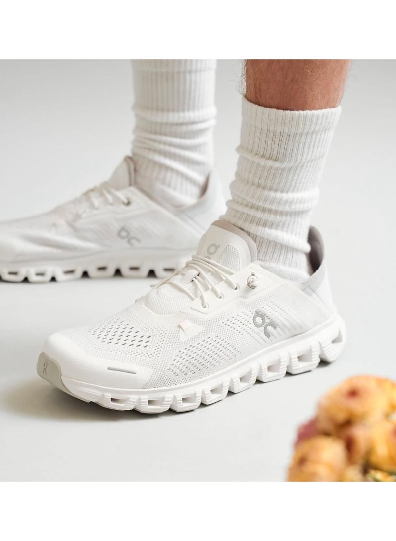 On Running Cloud 6 Coast Unisex Running Shoes White Glacier - Image 1