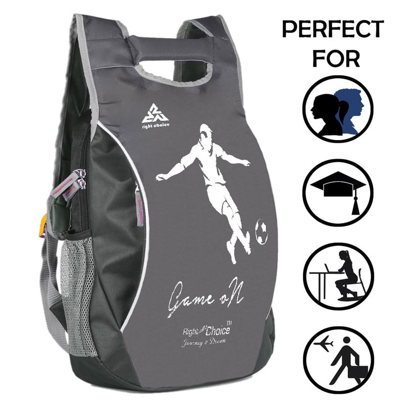 Right Choice causal sport dayckpack football printed college bag laptop backpack pithu riding bagpack - Image 2