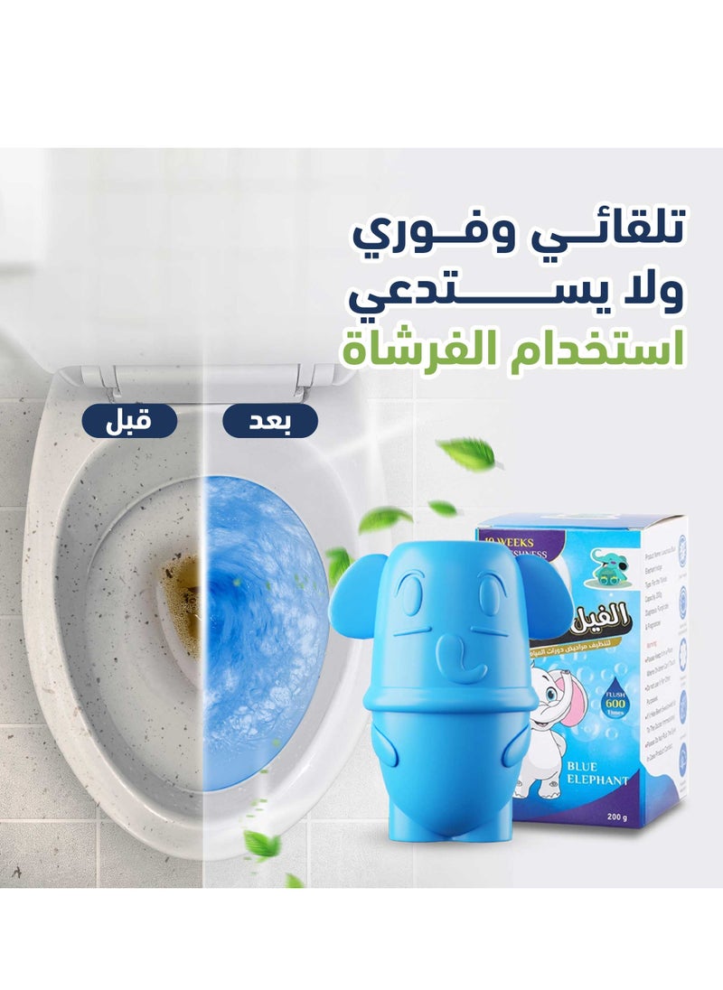 BLUE ELEPHANT Automatic Toilet Cleaner - The Blue Elephant (6 pieces)  - Image 3