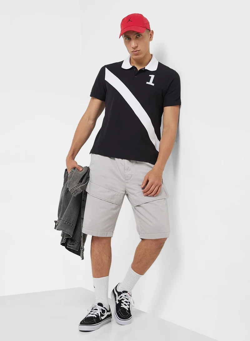 Seventy Five Classic Contrast Polo