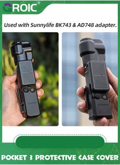 GROIC Pocket 3 Protective Case Cover for DJI Osmo Pocket 3, Gimbal Protector Lens Screen Protective Cover for DJI Osmo Pocket 3 Accessories  - Image 5