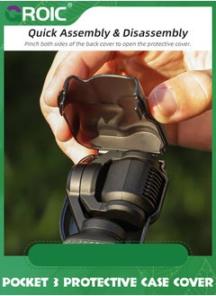 GROIC Pocket 3 Protective Case Cover for DJI Osmo Pocket 3, Gimbal Protector Lens Screen Protective Cover for DJI Osmo Pocket 3 Accessories  - Image 3
