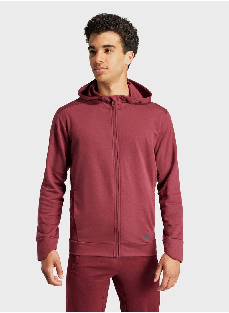 Adidas - Yoga Base Hoodie - Image 1