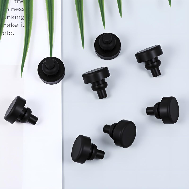 Xyembu 8 Pcs Rubber Feet for Slow Cookers, Replaceable Slow Cooker Legs, Slow-Cooker Insert Accessories, Pot Rubber Feet Replacement, Prevent Scratches Marks and Break (0.51 x 0.55 Inch) - Image 4