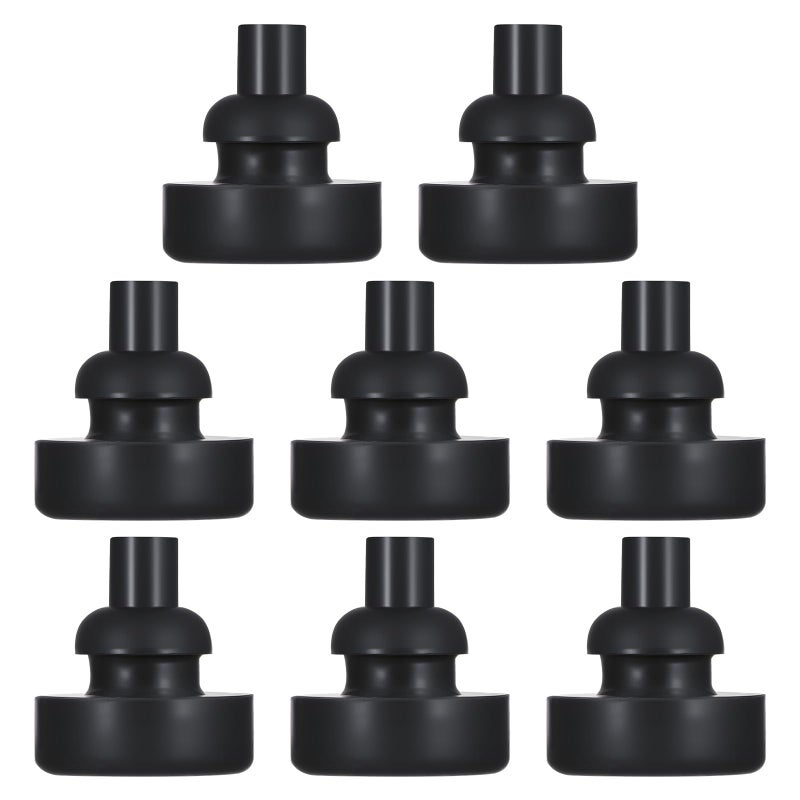 Xyembu 8 Pcs Rubber Feet for Slow Cookers, Replaceable Slow Cooker Legs, Slow-Cooker Insert Accessories, Pot Rubber Feet Replacement, Prevent Scratches Marks and Break (0.51 x 0.55 Inch) - Image 1