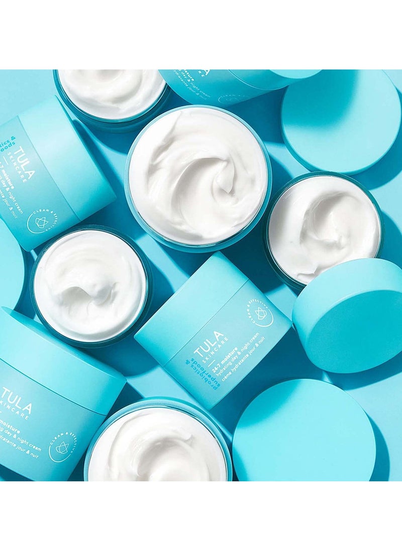 تولا العناية بالبشرة 247 كريم الترطيب النهاري والليلي (حجم السفر) | مرطب للوجه يحتوي على خلاصة فاكهة البطيخ والتوت | 0.5 أوقية. - Image 5