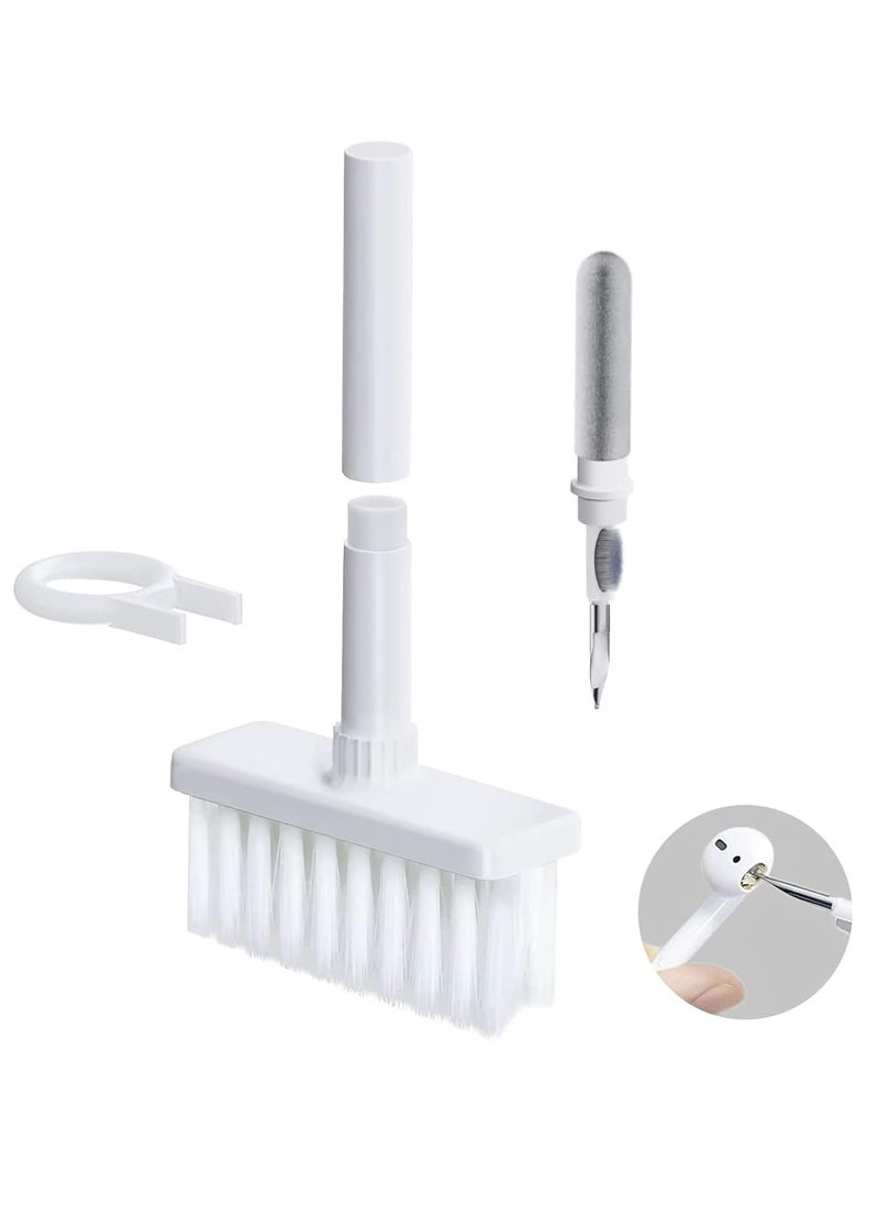Generic - 5 in 1 Soft Keyboard Cleaner 5 in 1 Multifunctional Phone Computer Cleaning Tools Cleaning Kit Soft Silicone Keycap Puller for Bluetooth Headphones Laptop Wireless Speakers Camera Lens - Image 1