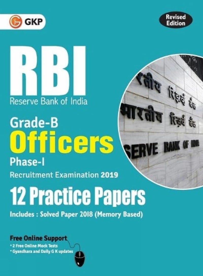 RBI 2019 - Grade B Officers Ph I - 12 Practice Papers - Image 1