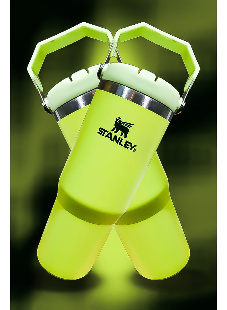 Stanley 30oz Tumbler Limited Edition Stainless Steel Travel Mug with Straw BPA Free and Leakproof FlowState Lid Double Wall Vacuum Insulated for 16 Hours Hot and 24 Hours Cold Drinks Slim Base Fits Car Cup Holders with Durable Ergonomic Handle Dishwasher Safe and Eco Friendly - Image 3