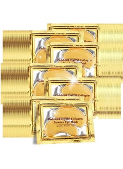 YMEYFAN YMEYFAN 24K Gold Under Eye Patches, 100 Pairs Gold Collagen Under Eye Mask Skincare for Puffiness Eyes Dark Circles Treatments, Rreduce Wrinkles Fine Lines Firm Skin, Spa Salon Estheticians Supplies  - Image 1