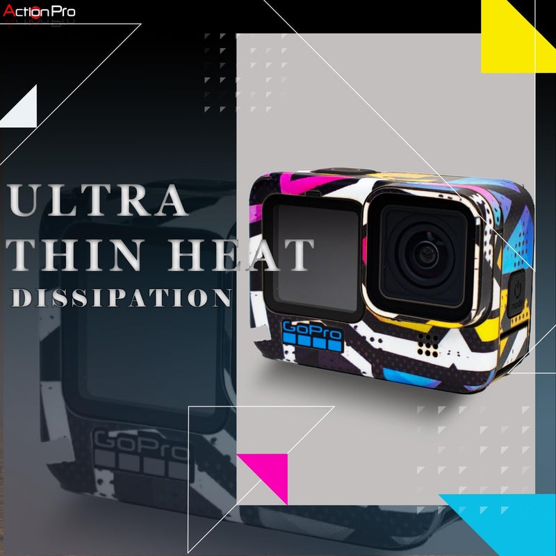 Action Pro Camera Skin Compatible with Gopro-9/10/11/12/13 Action Camera(Multicolour-2) - Image 4