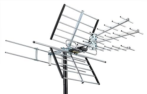 PIBIDI Outdoor TV Antenna, Long Range Digital OTA Antenna for 4K 1080P VHF UHF, 200 Mile Range (UHD-8903) - Image 1