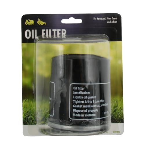 MaxPower 334298 OIL FILTER FOR KAWASAKI, JOHN DEERE, CUB CADET, BAD BOY REPLACES OEM NUMBERS 49065-2071, 49065-7010 AND OTHERS - Image 1