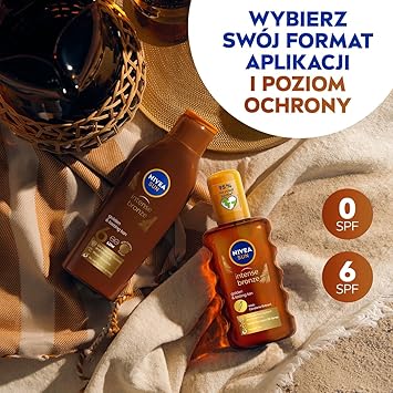Nivea NIVEA Sun Intense Bronze Carotene Sun Lotion SPF 6 200 ml  - Image 4