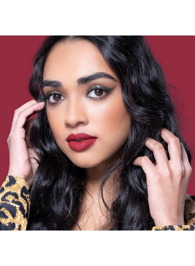 Nykaa All Day Matte Waterproof, Transfer Proof, Mask Proof, 12H Liquid Lipstick - Boss Babe - Image 4